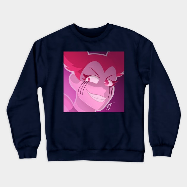 Spinel Crewneck Sweatshirt by WhiteRabbitWeirdo